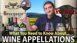 Recognizing Generic VS. Prestige Wine - Regional  VS Village Appellations