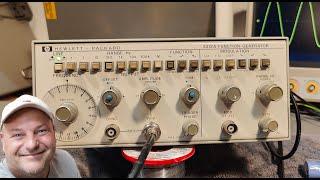 HP 3312A function generator 13MHz MOD and VCO 1974