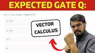 Expected GATE 2025 Question from Vector Calculus | Engineering Mathematics