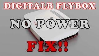 DIGITALB FLYBOX FULL HD SATELLITE RECEIVER NOT TURNING ON PROBLEM SOLUTION