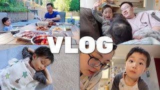 北美家庭生活记录：后院新家具，二宝满三个月啦️哥哥的宠妹日常She’s Vlog 33