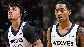 First Look At Minnesota Timberwolves' Top Picks Rob Dillingham & Terrence Shannon Jr!