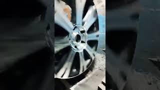 Range Rover Alloy Wheel Restoration || How to repair and restore wheel curb rash and rim scratches