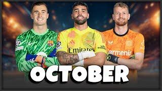 Top 10 Goalkeepers of October 2024