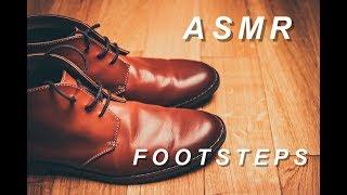 ASMR Ambience Footsteps (Footstep Sounds) (Professor’s Shoes) (Clasroom Footsteps)