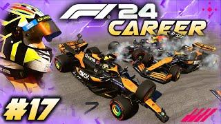 F1 24 CAREER MODE Part 17: Baku DRAMA! Rivals Crash! Controversy!