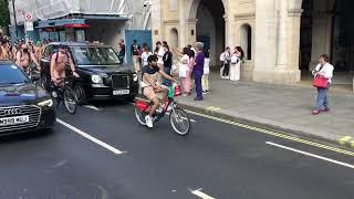World Naked Bike Ride London 2022.