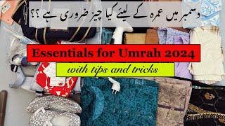 UMRAH PACKING Tips | My First Umrah Spain to Jeddah | Must watch before you go to UMRAH in Winter