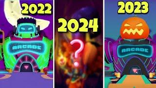 Pk Xd Halloween  EVOLUTION!  || Pk Xd Halloween 2023 Vs 2024 || Halloween Update 2024 Spoiler