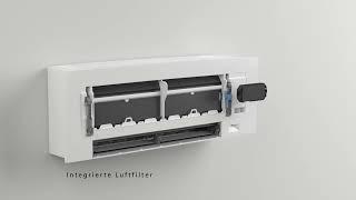 Daikin Emura 3 Klimaanlage - Integrierter Luftfilter