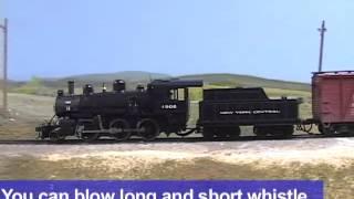 Exclusive model train video: Bachmann Trains HO scale Mogul 2-6-0 steam locomotive