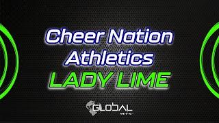 Cheer Nation Athletics Lady Lime 2023-2024