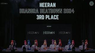 HEERAN | 3RD PLACE | OFFICIAL BHANGRA BEATDOWN 2024