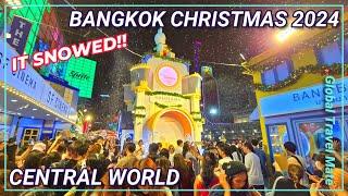 Bangkok Christmas Market Central World 2024 Open NOW  Thailand