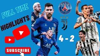 PSG vs Juventus Match Highlights || Most Intense Match