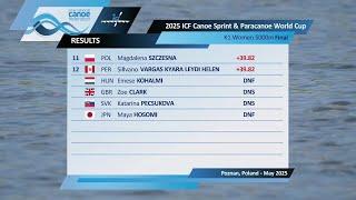 K1 Women 5000m - Final / 2025 ICF Canoe-Kayak Sprint World Cup Poznan
