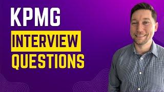 KPMG Interview Questions with Answer Examples