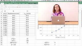 Harnessing the Power of Spreadsheets in Physics