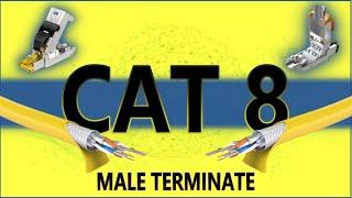 DIY Cat 8 Ethernet Cable - Male Field Termination - Save Money!