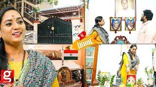 Pondicherry Transport Minister வீடா இது  இவ்ளோ Simple-ஆ.. அழகா இருக்கே Chandira Priyanga Home Tour