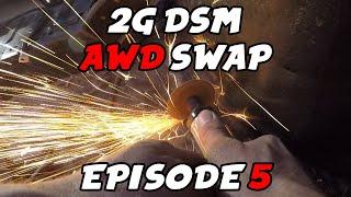 2G DSM AWD Swap - Episode 5 - AWD subframe bolt extraction