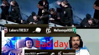 PMSL week 3 day1 HORA Esport lost all drop clash streamer reaction (@cr7horaa,@4kgamingnepal)