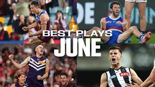 The BEST footy highlights (June, 2024) | AFL