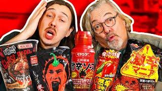 On a testé les snacks les plus piquants du Japon avec mon père