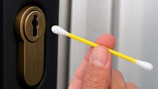 I had no idea that any lock could be opened in a matter of seconds!