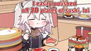 【Animated Hololive】Shishiron eats five times more than what everyone thinks【Shishishiro Botan】