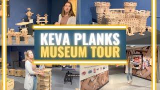 Complete tour of KEVA Planks museum exhibit // Putnam Museum & Science Center