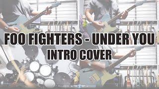 Foo Fighters - Under You (intro cover) [One Man Band] @covers-sg