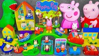 97 Minutes Satisfying with Unboxing Cute Peppa Pig Giant Slide Toys Collection ASMR | Review Toys