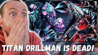 TITAN DRILLMAN IS DEAD!!! skibidi toilet multiverse Special Episode 03 (REACTION!!!)