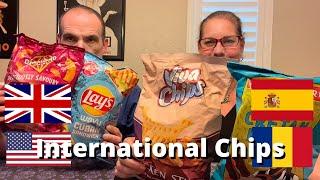 Americans Try International Crisps / Chips