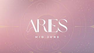 ARIES 🩷 Someone You Disconnected From! I really think you should here this Aries | Mid June Love