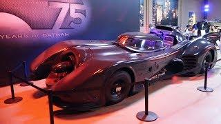 Batmobiles Picture Car Vault Celebrating 75 Years of Batman - Warner Brothers Studio Tour Hollywood