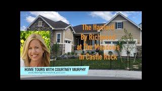 New Homes in Castle Rock Colorado - Hanford Model by Richmond at The Meadows