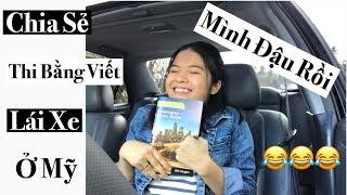 Vlog 64| Chia Sẻ Thi Bằng Viết Lái Xe Ở Mỹ, Tiểu Bang Washington.