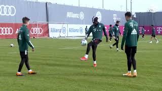 TRAINING BEFORE MATCH VS ARMINIA BIELEFELD Anschwitzen für FCBDSC!     packmas MiaSanMia FCBayern