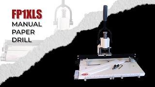 FP1XLS Paper Drill - 1/4" hole with moving table