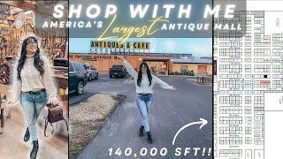 Shopping the LARGEST Antique Mall in America!