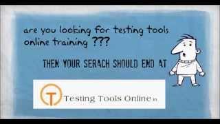 testing tools online training