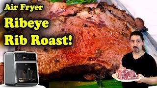 Perfect Ribeye Rib Roast Steak in Air Fryer - Juicy and Tender