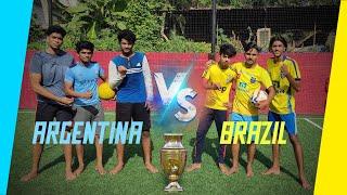 Argentina vs Brazil COPA America Final | Team Infinity Version |