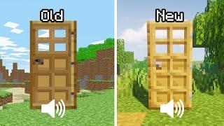 Minecraft Old Sounds vs New Sounds | 2021