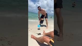 Saving a baby stingray gone wrong!  #shorts