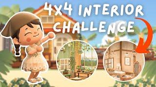 4 by 4 CHALLENGE?! 4 rooms...4 designs!! // acnh: happy home paradise