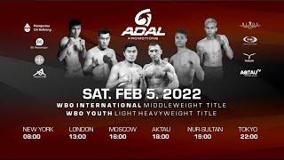ПРОФЕССИОНАЛЬНЫЙ ВЕЧЕР БОКСА "ADAL PROMOTIONS"
