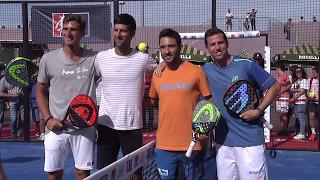 Así juega al pádel Novak Djokovic | World Padel Tour